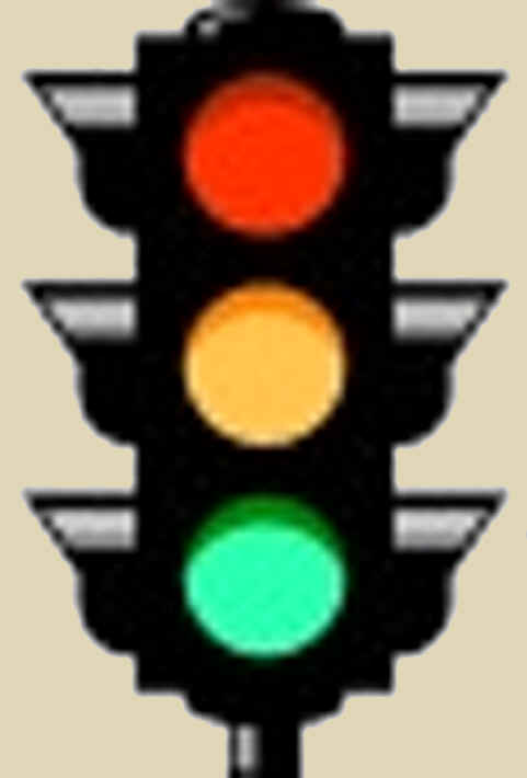 Picture of traffic lights